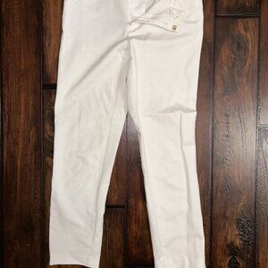 Tapered White Trousers - Calvin Klien